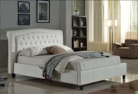 INT-IF192B-W Upholstered Bed
