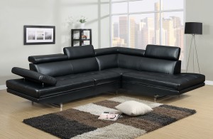 KW-9782 Leather Sectional
